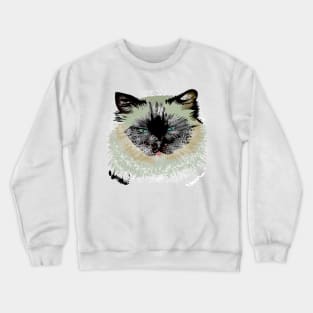 Kitten Kucing Crewneck Sweatshirt